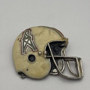 Vintage Houston Oilers NFL Football Helmet Lapel Hat Pin